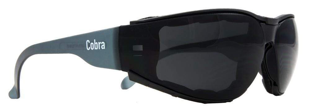 Cobra Safety Glasses - Smoke Anti-fog Lens 12SGSDFA x12